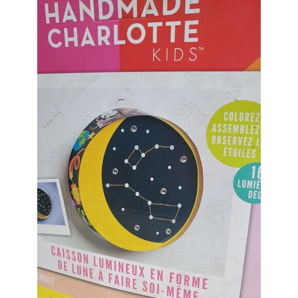 Faber-Castell Creativity for Kids, Moon Lightbox DIY Ages 6+ Open Box - Picture 3 of 10